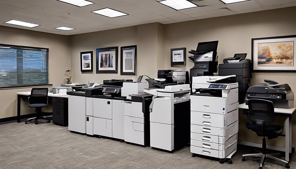 office equipment servicing plans